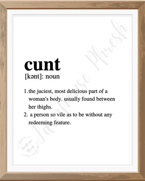 cunt 